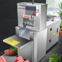 PBOBP Electric Meat Slicer Commercial Meat Cutting Machine Household Frozen Lamb Roll Beef Bread Slicer Adjustable Thickness 1