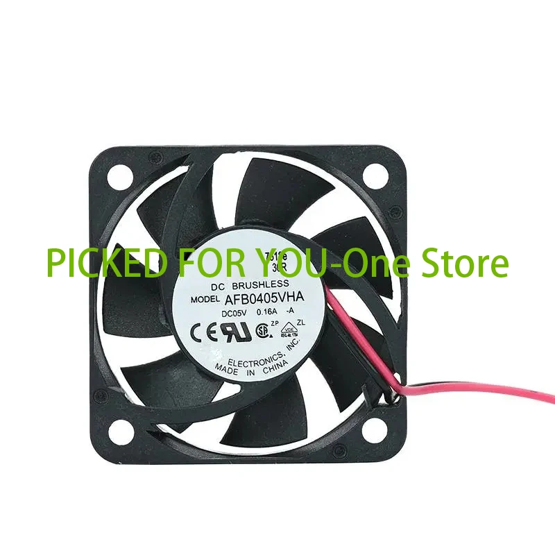 

Original Brand New AFB0405VHA F00 For 5V 0.16A 4010 4cm 3-wire Speed Measuring Cooling Fan