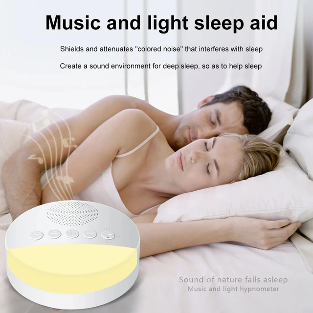 Baby White Noise Machine Usb Újratölthető Időzített Leállás Alvásgép Baba Alvás Hangos Lejátszó Éjszakai Könnyű Időzítő Zaj - Image 3