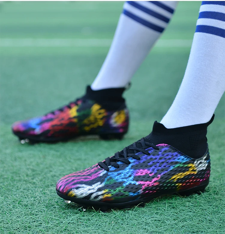 Bottes professionnelles pour hommes et enfants, tailles 33 à 46, chaussures de football d'entraînement_voghion.com