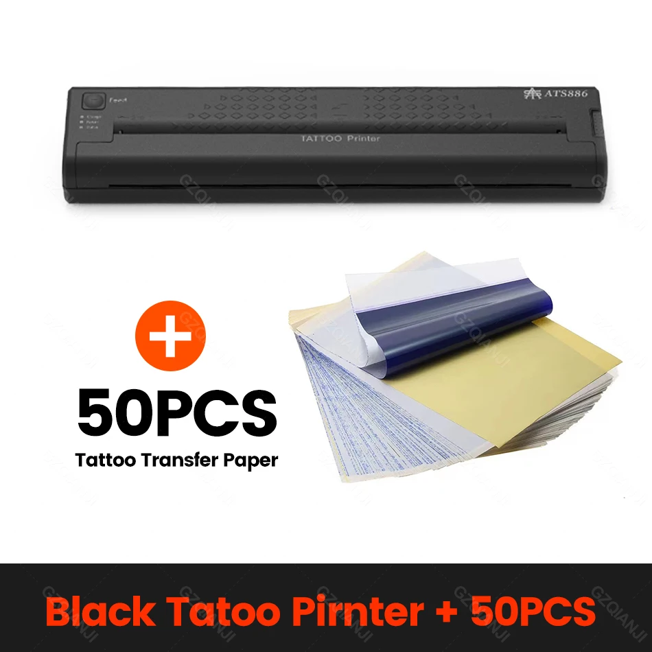 Ats886-ポータブルタトゥーステンシル,印刷機,写真,描画用 - AliExpress