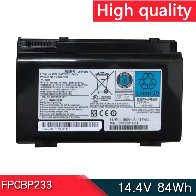 FPCBP175/176 FPCBP198 FPCBP199 FPCBP233 FPCBP234 14,4 в 84 Вт · ч Аккумулятор для ноутбука FUJITSU LifeBook A6220 A1220 AH550 NH570 A6230