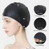 Non-Slip Swimming Cap Silicone Swim Caps Waterproof High Elastic Swimming Hat Comfortable Bathing Caps for Long Short Hair 5