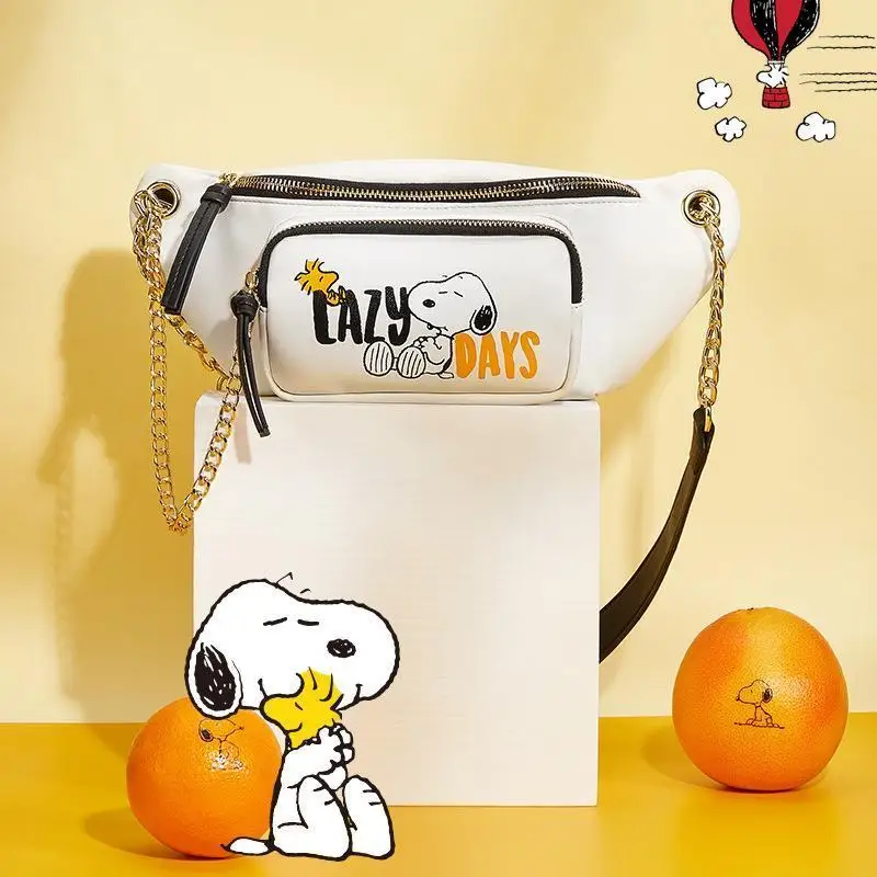 New-Snoopy-Cartoon-Trend-Pu-Women-Shoulder-Messenger-Bag-Kawaii-Anime ...