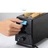 Bread Maker 1PC Home Use Stainless Steel Automatic Wide Double Slot Toaster Oven Sandwiches Toast Bread Donuts Breakfast Machine 3