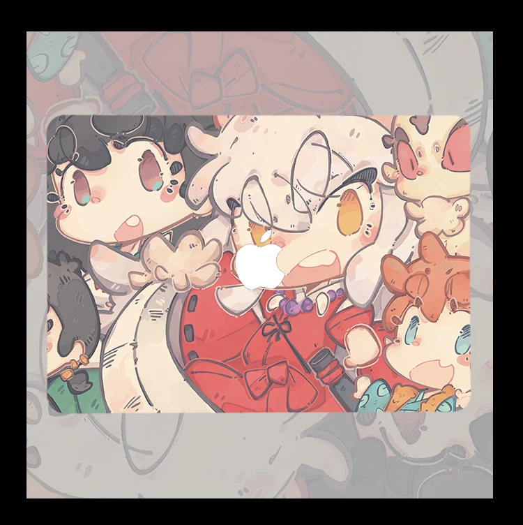 Higurashi Kagome Anime Inuyasha Custodia A2681 Per Macbook Air M2 M1 Pro 13 14 16 Mac Hard Shell Retina A2681 A2337 A2338 Laptop