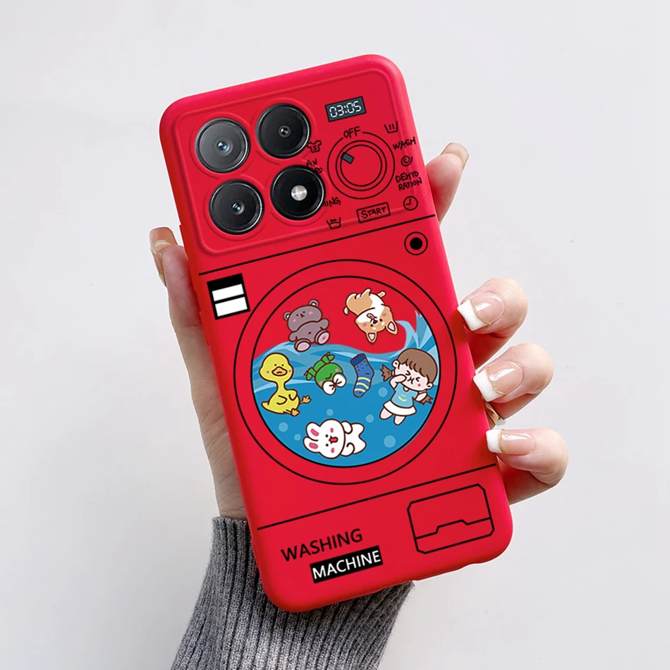 Cute Cartoon Cat & Frog Soft TPU Phone Case - Protective Bumper Cover