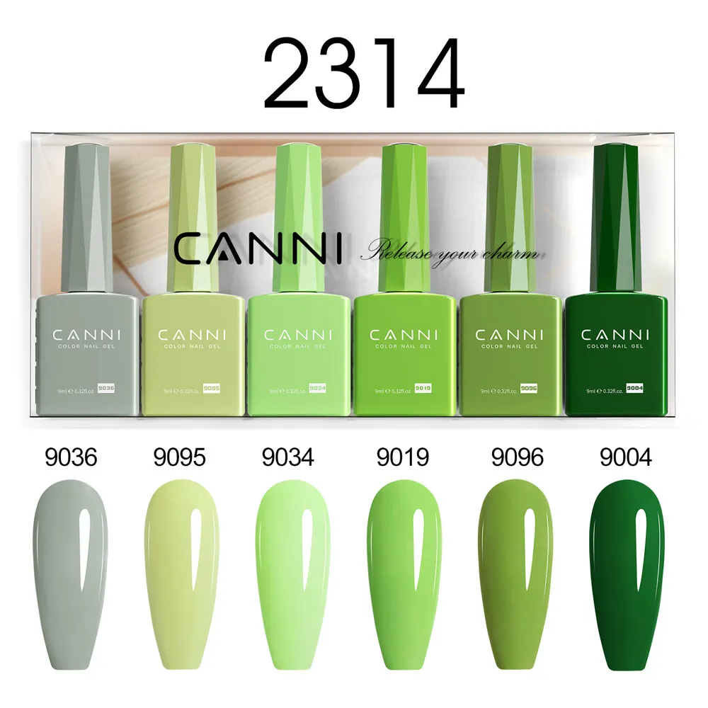 Vibrant 9ml HEMA-Free Nail Gel Polish Kit - Long-Lasting Soak-Off UV LED Gel
