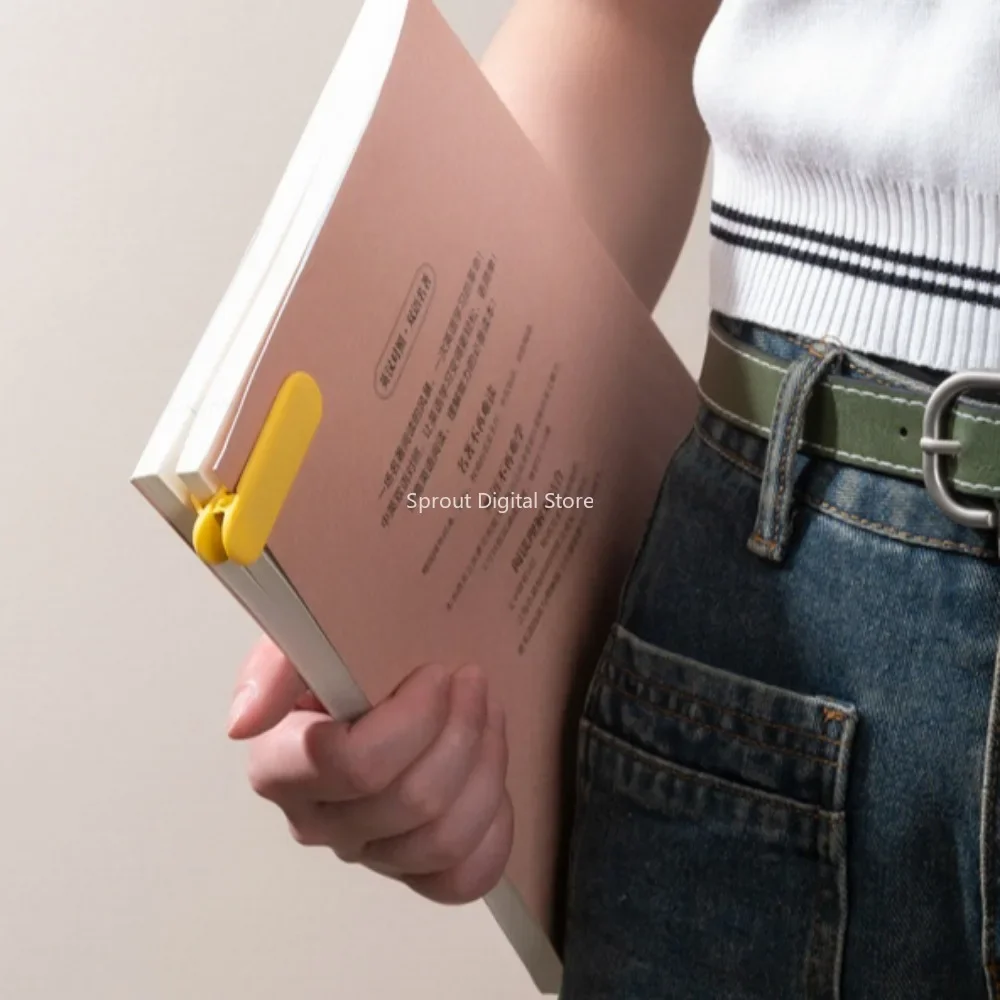 Silicone Bookmark 1/3Pcs Automatically Follows Page Flipping Student Office Stationery Home School