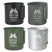 300ML Camping Mug Aluminium Alloy Folding Cup Nature Hike Mug Ultra-Light Camping Travel Water Cup Outdoor Camping Cookware 1