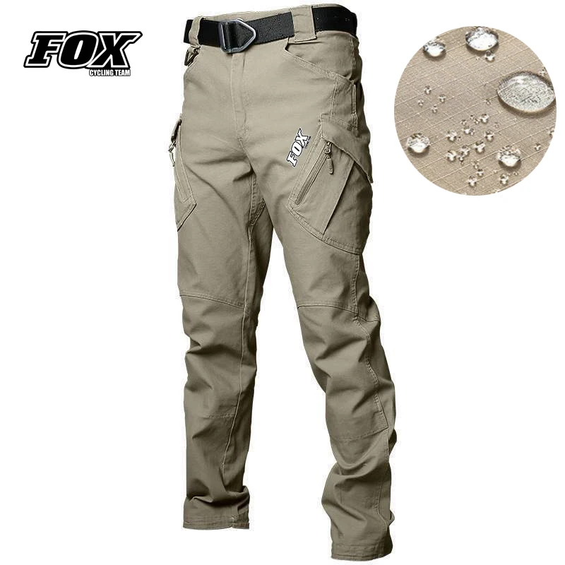 

Fox Cycling Team Mtb Bike Downhill Pants Men Sport Breathable Summer Clothing Riding Bicycle Motocross Fishing Fitness Trousers