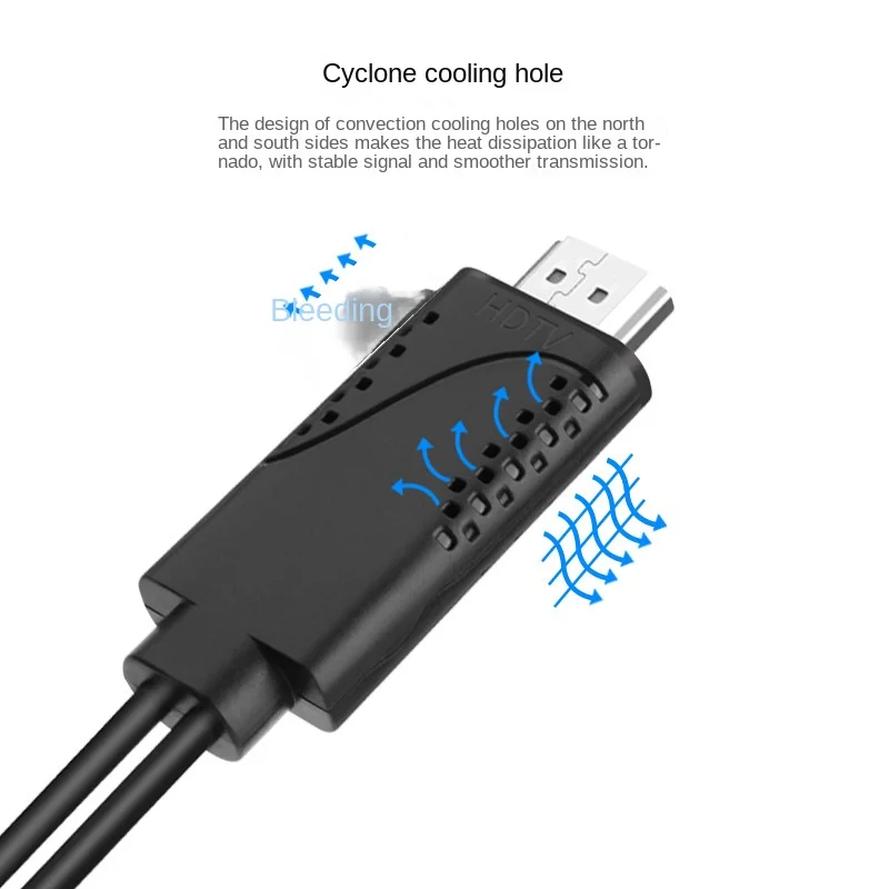 HD 1080P USB Video Adapter Converter for IPhone XR XS MAX 11 12 Pro 7 8 PLUS for IPAD Android Phone Screen To TV HDTV Projector