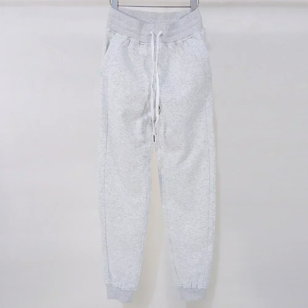 Lemon Autumn and Winter Women Fitness Exercise Cotton Blend Jogger Sweatpants Women Scuba High Waist Sweatpants Yoga Clothing