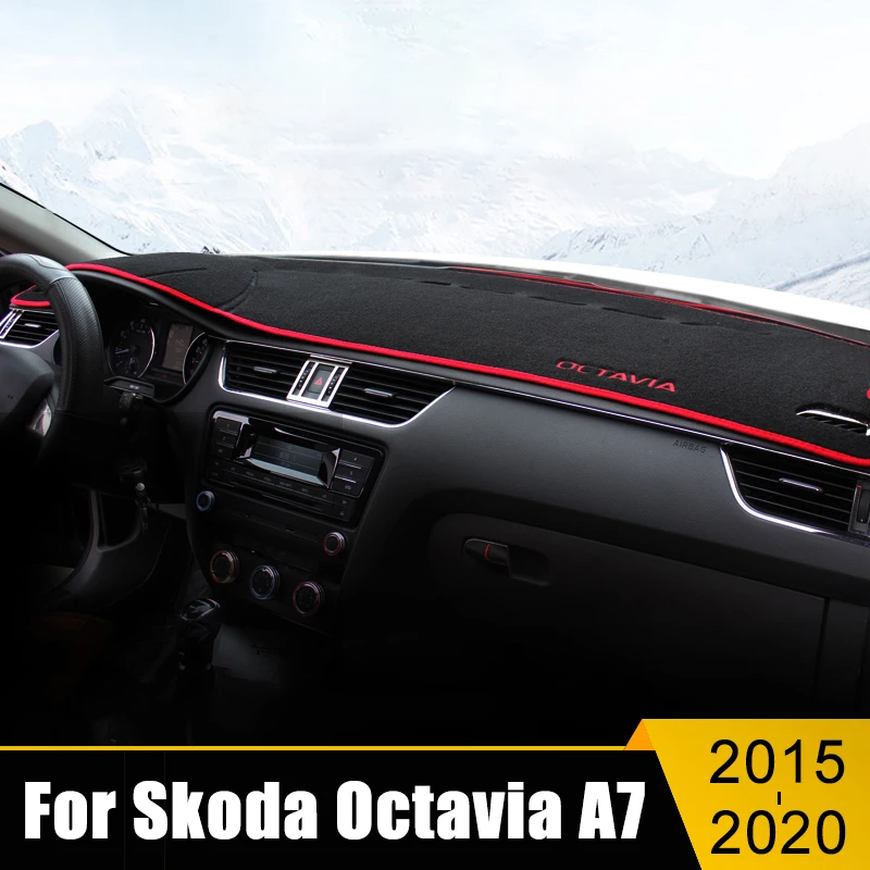 

Коврик для приборной панели Skoda Octavia 3 A7 MK3 5E 2015-2017 2018 2019 2020