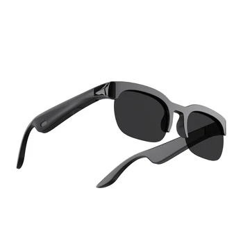 Smart Glasses AI Translator Hands-Free Music & Calls BT Sunglasses UV Protection Outdoor Sports Headphones for Men & Women