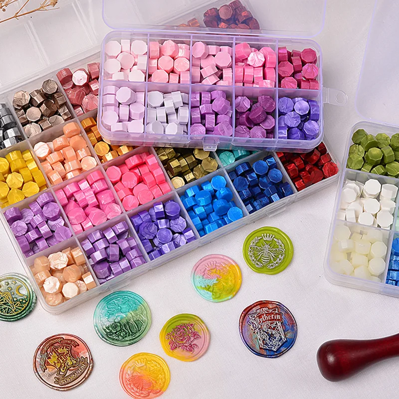 Vintage Fire Paint Wax Grain Color Mixed Wax Grain Busta Invito Ceralacca Fuoco Vernice Timbro Accessorio