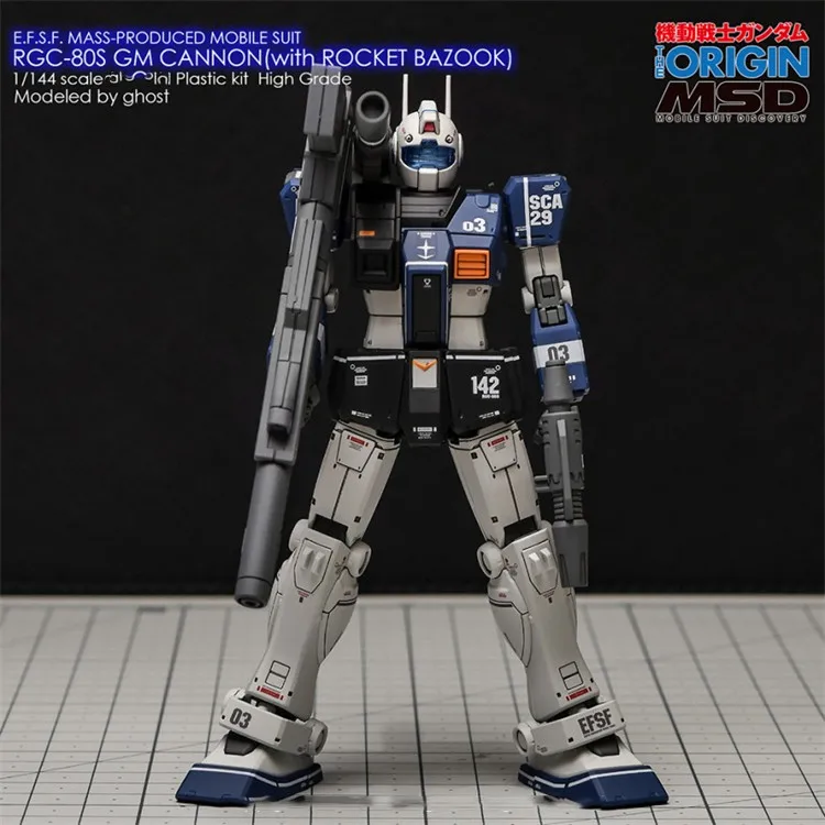 for HG 1/144 RGC-80S GM Cannon Space Assault Type with
