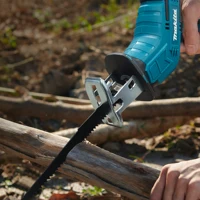 Scie sauteuse sans fil Makita ML-505, scie à chaîne électrique, outil électrique portable pour la coupe du bois, du métal et des tuyaux 6
