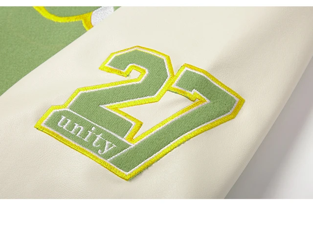 Embroidery Loose Graffiti Jacket 29