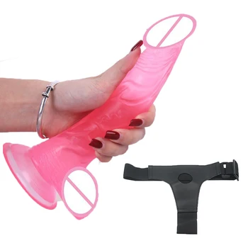 Strap-on Dildos Penis Sex Toys for Lesbian Dildo Strap on Harness Panties Strapon for Sex Adult Toy Products Sex Shop 5