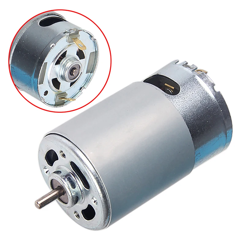775-DC-Motor-12V-24V-Spindle-Motor-30000-RPM-Mini-Electric-Motor-Double ...