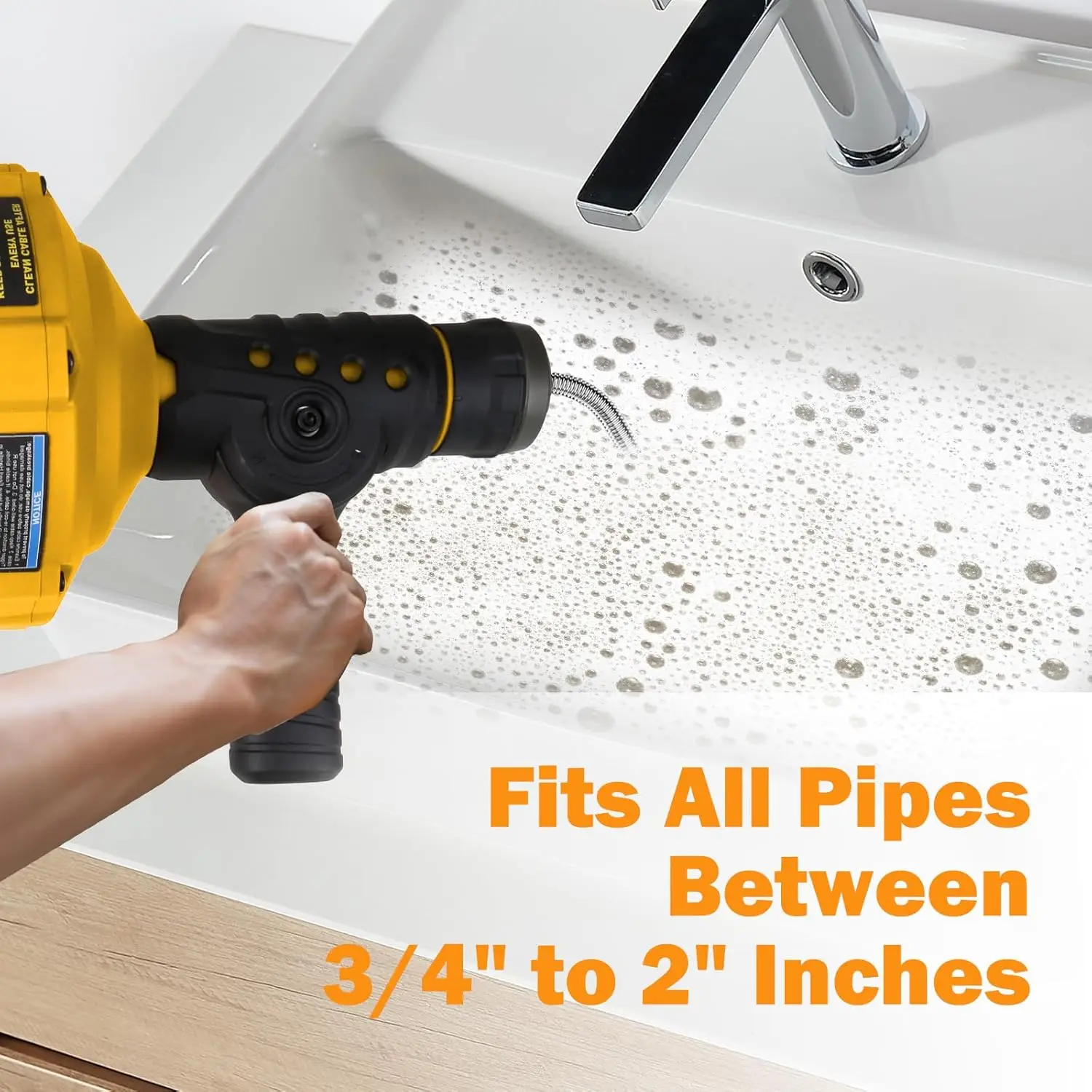 410-763 1/4in. x 25 ft. ELECTRIC Drain Cleaner