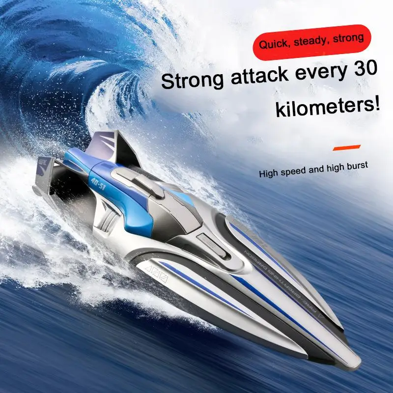 

Ultimate Long Endurance 2.4G Remote Control Speedboat - The Perfect Remote Control Boat for Thrilling Adventures