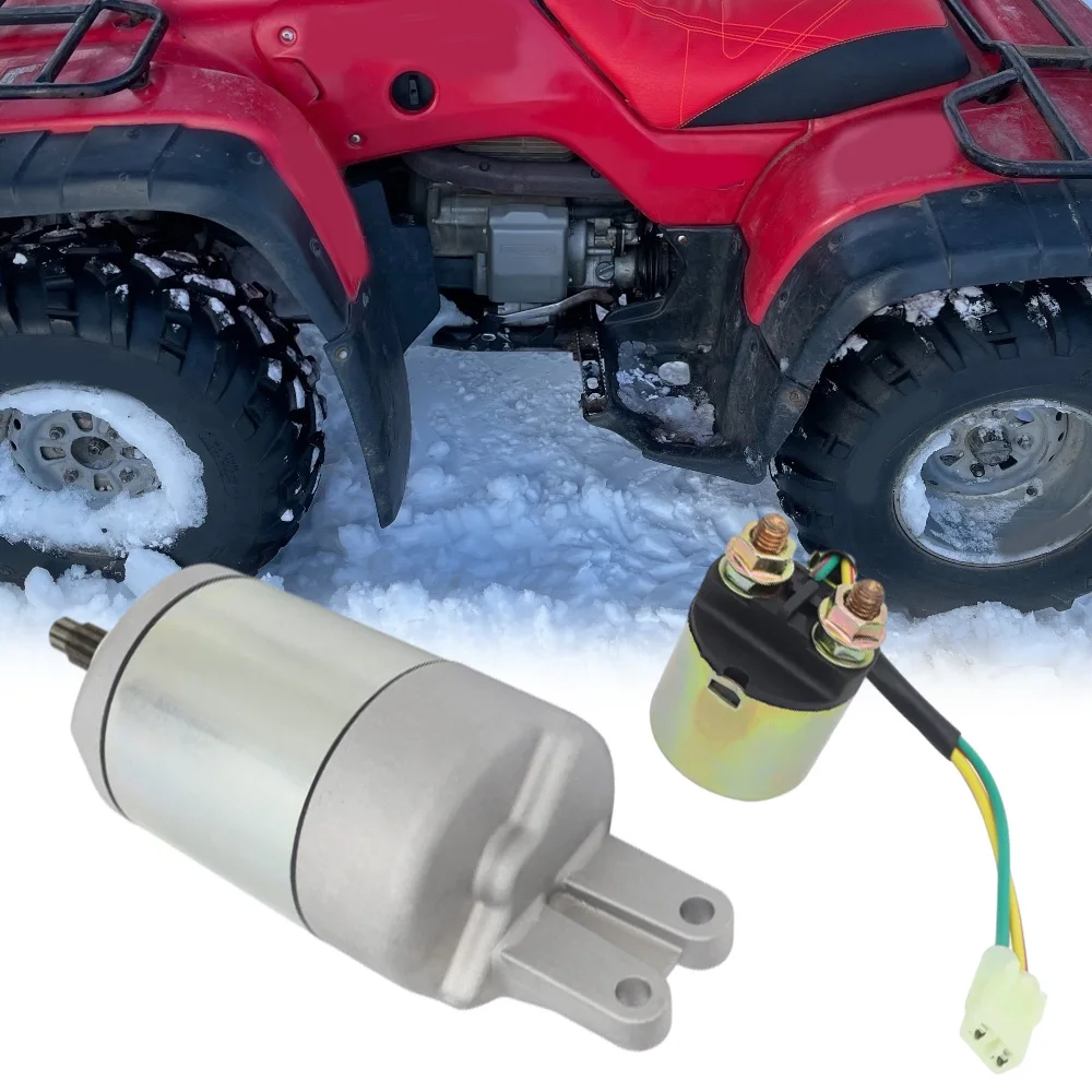 Part-union Starter Motor Assembly – Fits Honda Foreman 400 450 500 (31200-HM7-003 / -A41)
