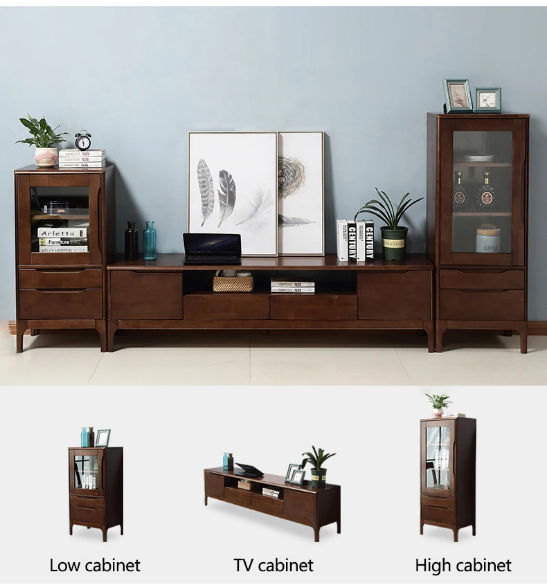 Modern Style Wooden Floating Tv Cabinet Stand Tv Table Superior Quality TV Stand With Storage Cabinet