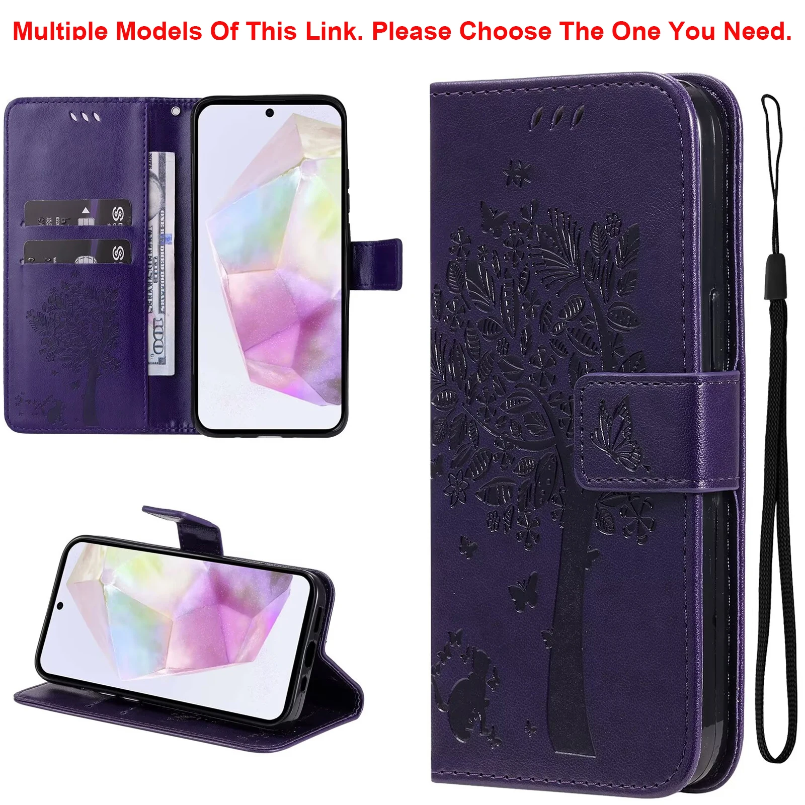 Premium Flip Wallet Case for OPPO Realme - Stylish Protective Cover