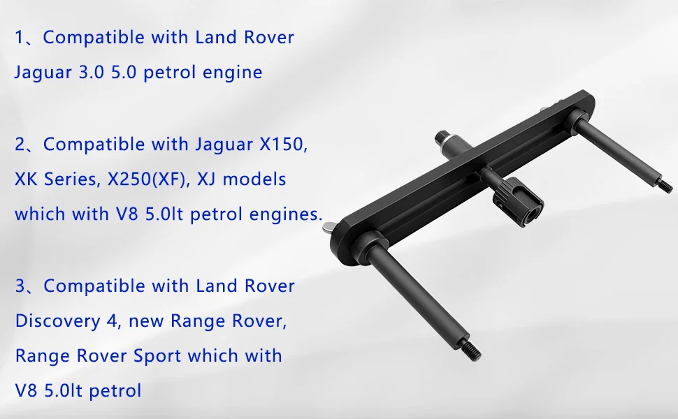 Neues verbessertes Werkzeug zum Entfernen von Einspritzdüsen für Land Rover Jaguar 3.0L 5.0L Motoren, 310-197. – Detail 2