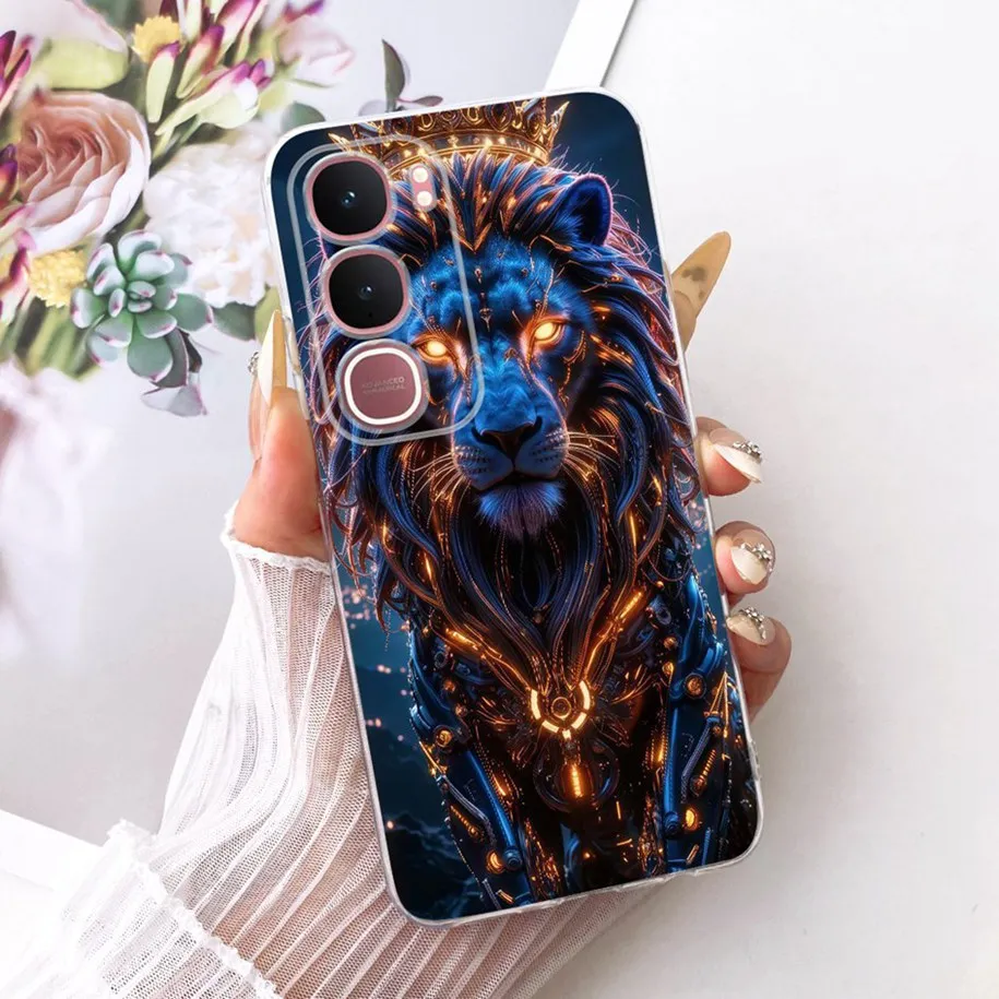 Luxury Dragon Cartoon Soft Clear Silicone Phone Case Cover - Cool Protective Shell