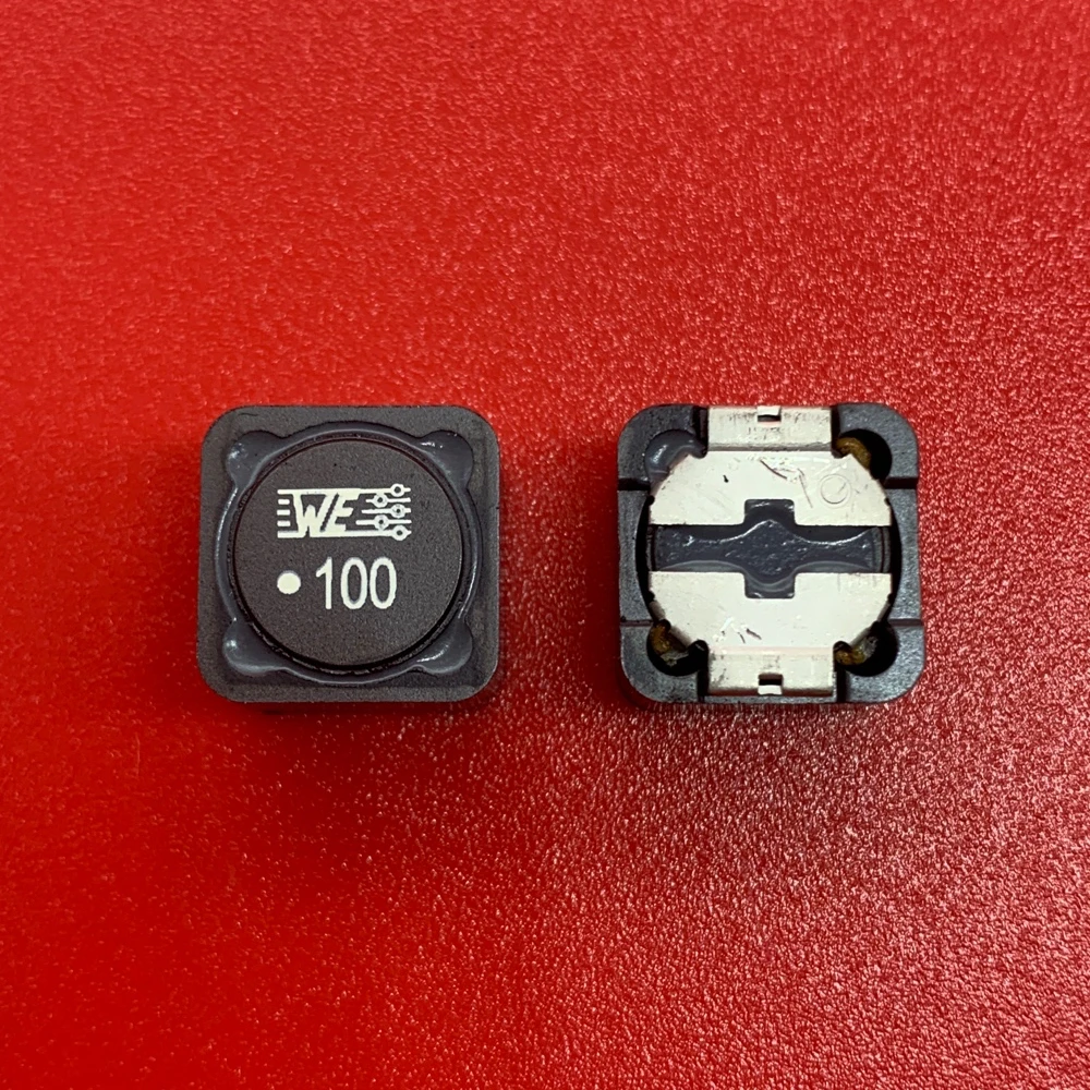 10PCS/ 7447709100 WE100 10UH 7.1A 12X12X10MM Original SMD Shielded Power Inductor