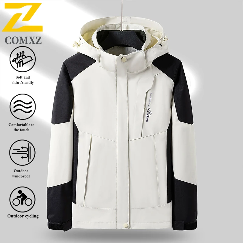 EiAO Jacket Spring Autumn Couple's Lightweight  Windproof Waterproof Packable Outdoor Coat for Hiking Camping Fishing Travel2025