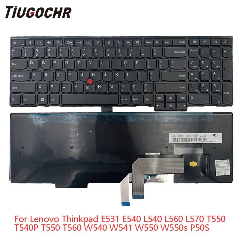 

For Lenovo Thinkpad E531 E540 T540（20FK）T540P（20F1）T550（20FL）T560（20FH 20FJ）Keyboard US