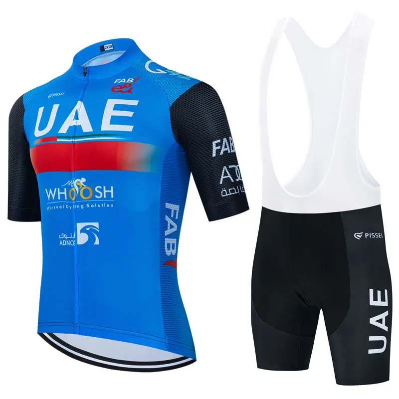 Cycling Jersey Cycling Shirt Cycling Suit Cycling Jersey Set UAE Cycling Jersey Set Man's Team Short Sleeve Cycling Clothing MTB Bike Uniform Maillot Ropa Ciclismo Summer Bicycle Wear