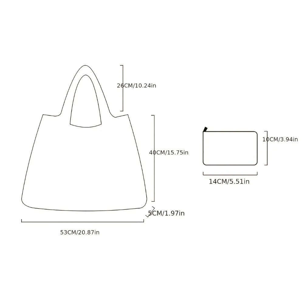 Borsa Tote con Stampa di Farfalle Colorate per Donne, Grande Borsa Riutilizzabile per la Spesa, Borsa a Tracolla Estetica e Carina per il Pendolarismo Quotidiano e i Viaggi - immagine 6