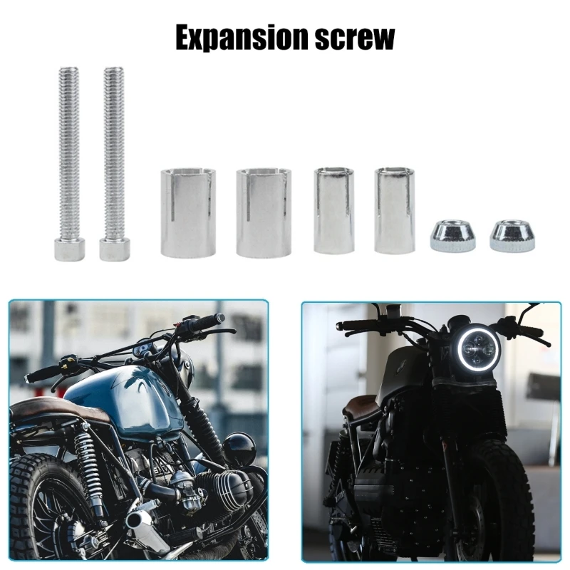 Aluminum Motorcycle Handlebar End Plugs Expansion Screw ,Expanding Locking Handlebar End Expand Screws