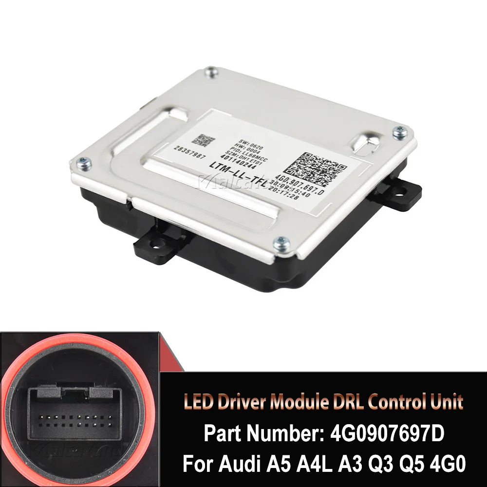 

NEW 4G0.907.697.D 4G0907697D 4G0907397D 4G0.907.397.D 401140244 Driving Module Xenon Headlights Follower Controller For Audi