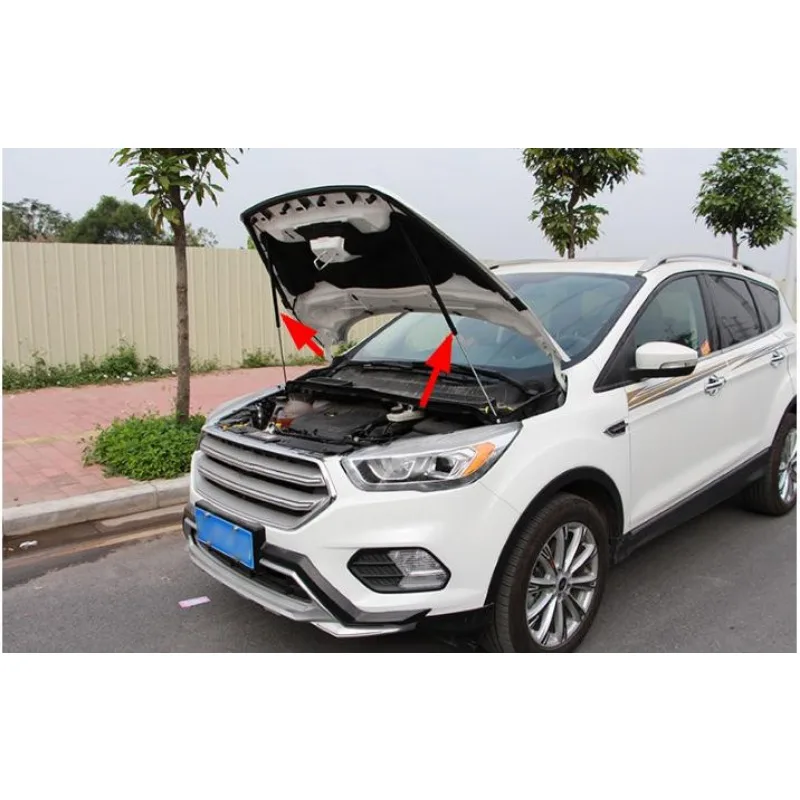

For Ford Kuga 2017 2018 Refit Car Front Hood Engine Cover Hydraulic Rod Strut Spring Shock Bar Car Styling
