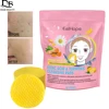 40PCS Turmeric Kojic Acid Cleansing Pads Exfoliating Pad Reduce Acne Brighten Skin Face Washing Tool Facial Cleanser Sponges 1