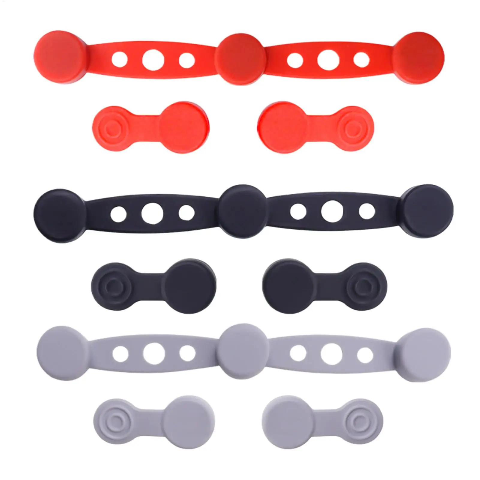 Air Fryer Silicone Magnet Buckles Red Magnets for Parchment Keeping Paper Liners in Place Air Fryer Accessories