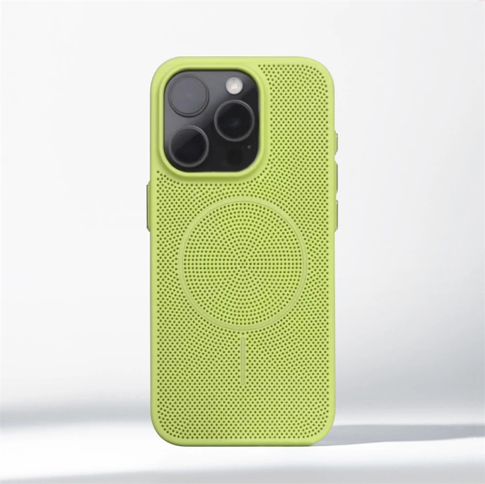 Ultra Thin Honeycomb Mesh Cooling Hard Case with MagSafe Compatibility