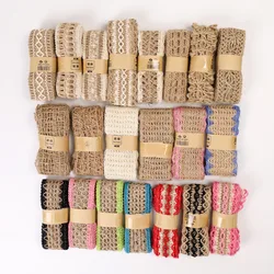 Vêtements tissés en corde de chanvre, chaussures et chapeaux, accessoires faits à la main créatifs, rouleaux de lin décoratifs, rubans à nœud pour l'artisanat 