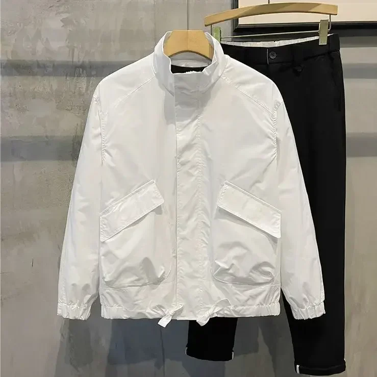 thumbnail image 1 of Abrigos masculinos de moda nuevos en primavera y otoño Chaquetas para hombre Oferta de ropa barata Ropa casual elegante Moda 2024 Joker Estética, 1 of 5