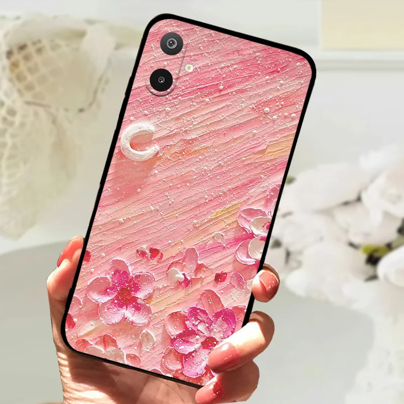 Fashionable Shockproof Silicone Phone Case - Soft TPU Back Cover