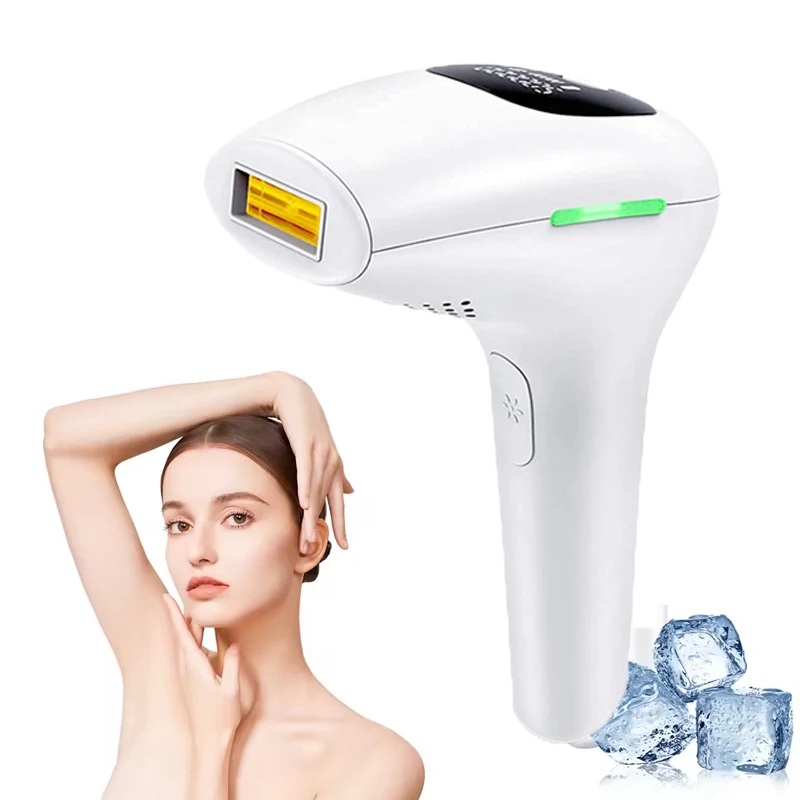 New Trends 2026 Ice Cooling Removal Device For Home Use Mini Hair Remover System Portable Laser IPL Epilator_voghion.com