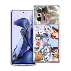 Clear Soft TPU Protective Phone Case - Transparent Shell Cover for Xiaomi Mi 11Lite (B1)