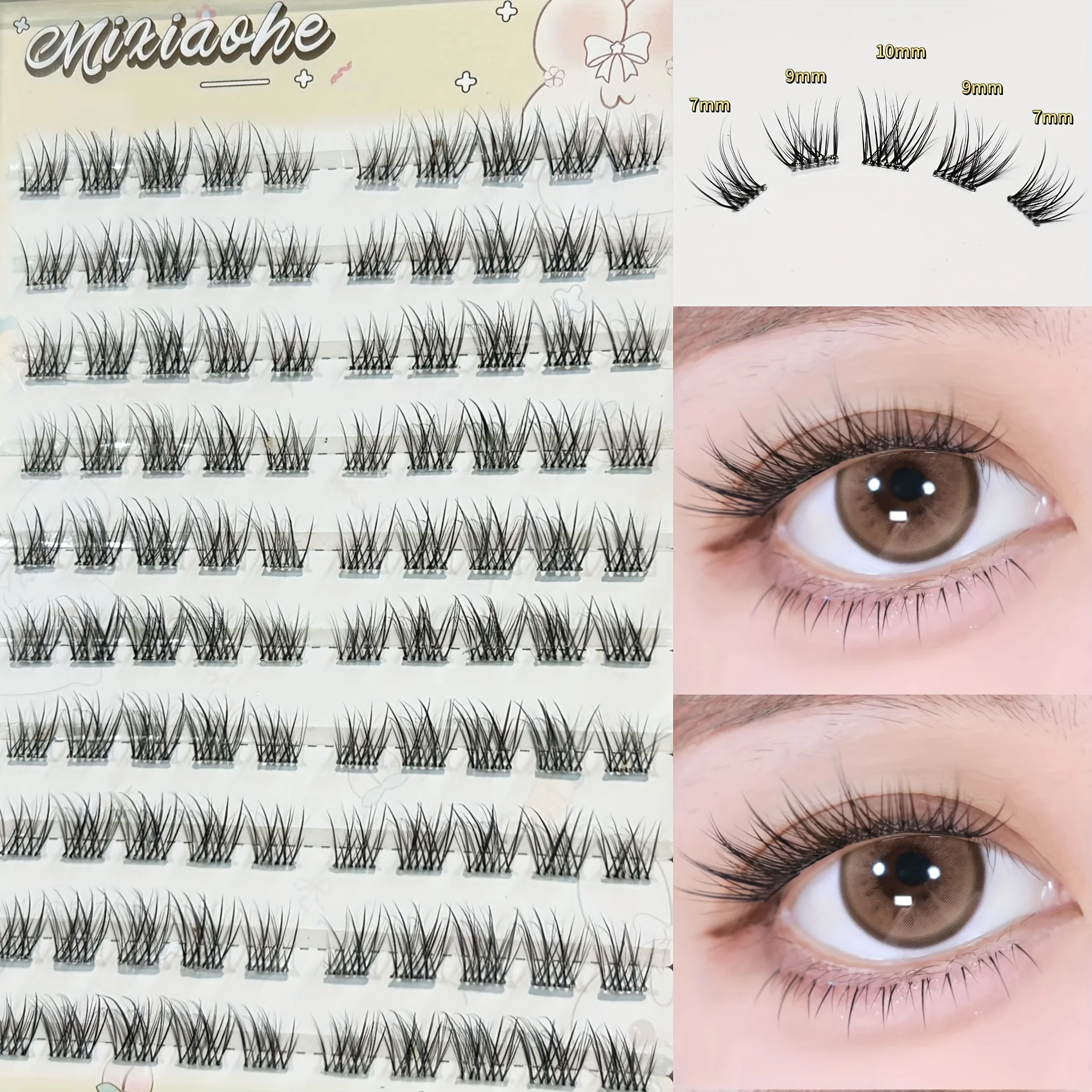 Self-Adhesive False Eyelashes - Easy Glamour
