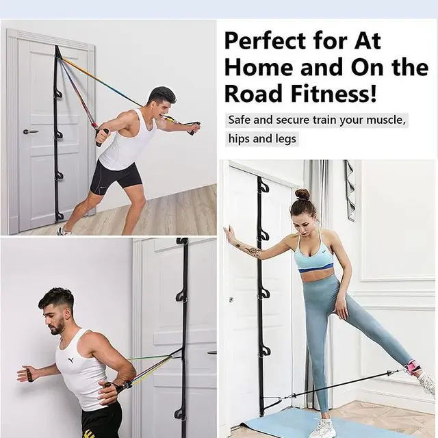 Upgrade Door Anchor Strap for Resistance Bands Exercises Anchor Attachment for Home Gym Fitness Portable Door Band Resistance 6